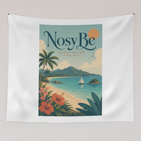 Item preview, Nosy Be Madagascar Tropical Coast and Indian Ocean designed and sold by Aryabek.
