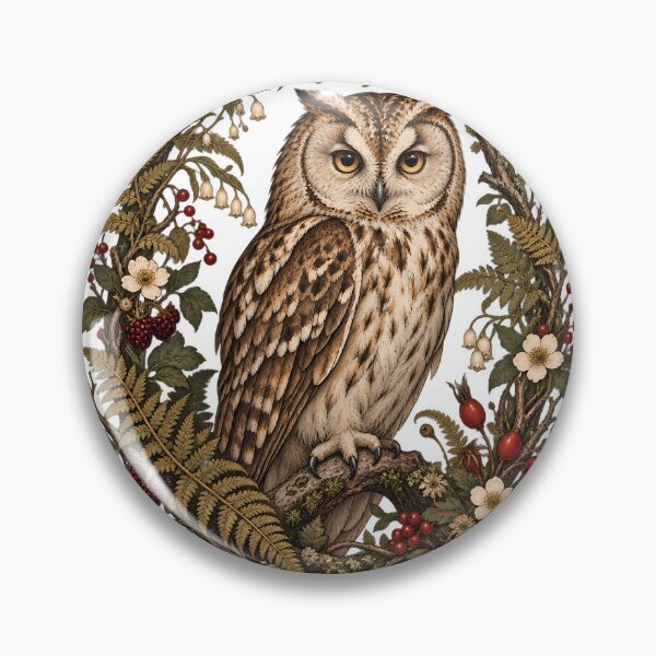 Item preview, Owl of the Fern Hollow designed and sold by artditisme.