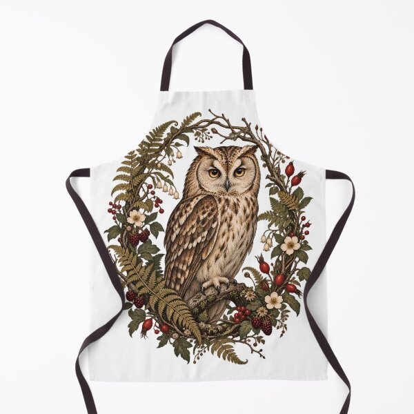 Item preview, Owl of the Fern Hollow designed and sold by artditisme.