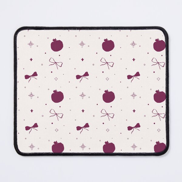 Item preview, Pomegranate Bows and Floral Whimsy Pattern designed and sold by Sagi Jane Art.