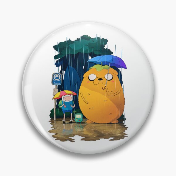 Item preview, Adventure Time Totoro Rain Crossover designed and sold by neelydirt-r.