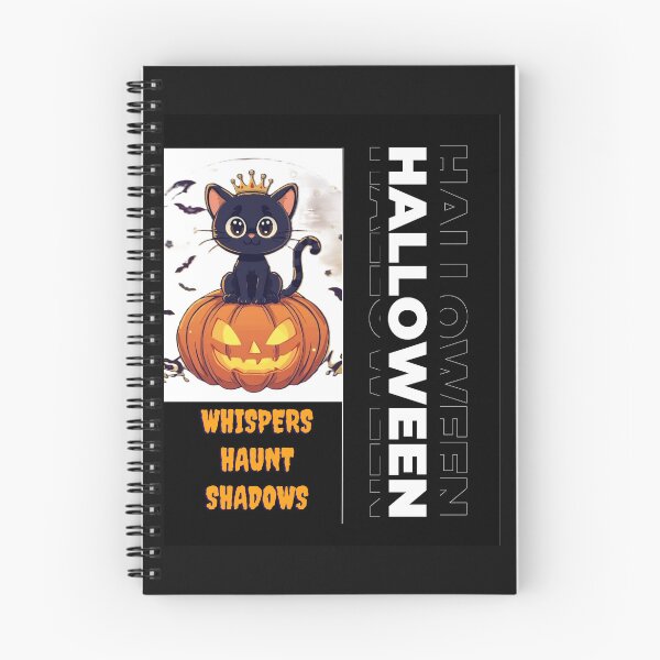 Item preview, Funny Halloween Black Cat Spooky Night Design – Cute Witch, Ghost & Pumpkin Artwork designed and sold by Soft Strength Studio.