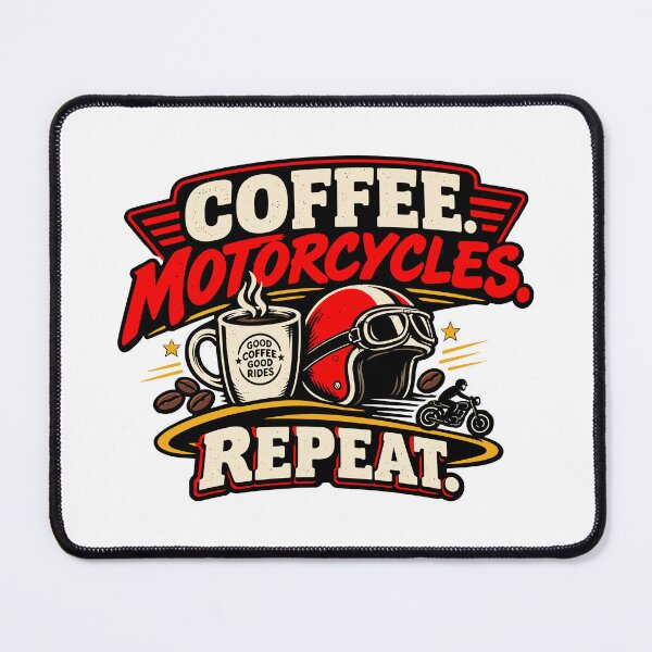 Artikelvorschau, Kaffee Motorräder Wiederholung entworfen und verkauft von RAS-77.