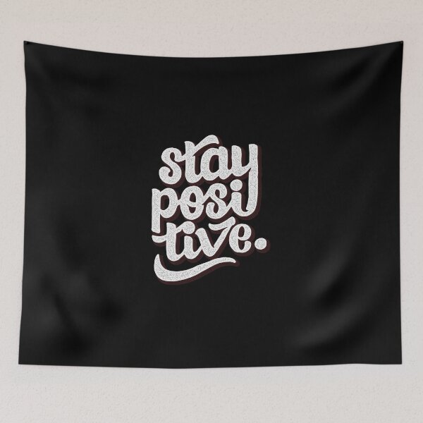Item preview, Stay-Positive---Hand-Lettering-Retro-Type-Design designed and sold by laverygoe.