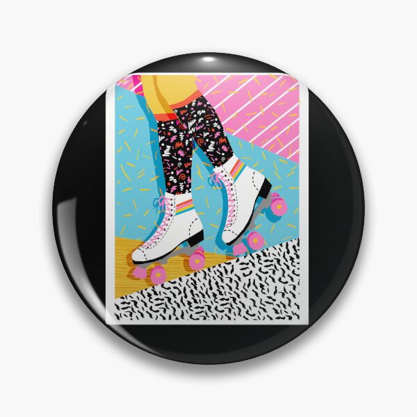 Item preview, Steeze---80S-Retro-Throwback-Rollerskating designed and sold by barkusve.