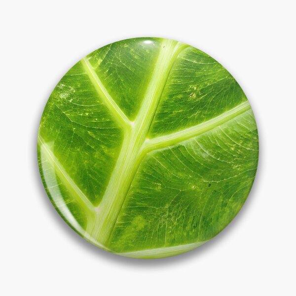 Item preview, Bold Green Elephant Ear Leaf Veins - Tropical Alocasia Botanical Pattern Art designed and sold by kimwhatbely.