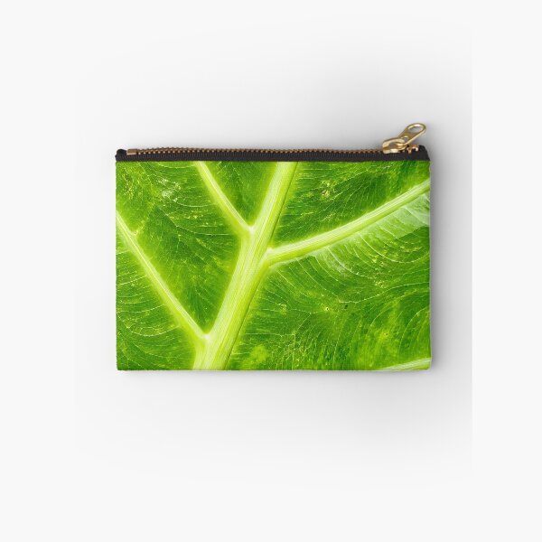 Item preview, Bold Green Elephant Ear Leaf Veins - Tropical Alocasia Botanical Pattern Art designed and sold by kimwhatbely.