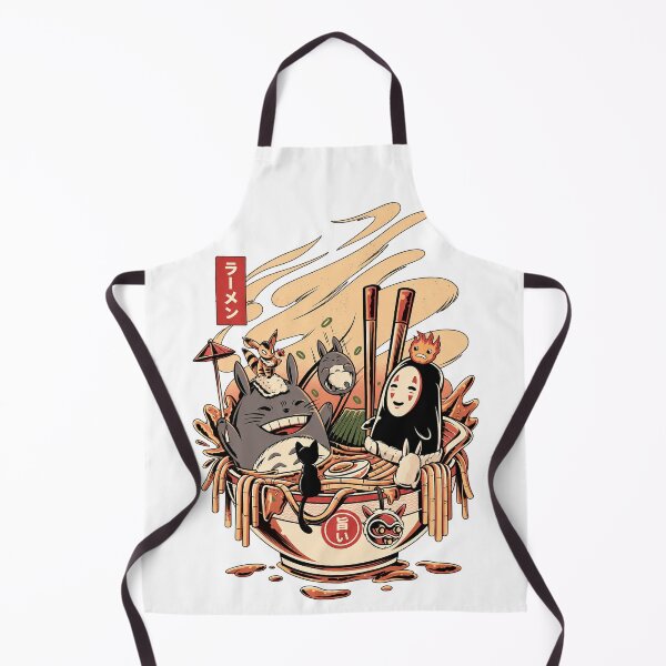Item preview, Totoro Ramen Ghibli Food Graphic designed and sold by neelydirt-r.