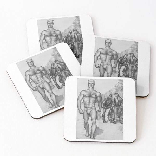 Item preview, Soldier Teasing The Hoods (Tom Of Finland) designed and sold by emerie-boswell.