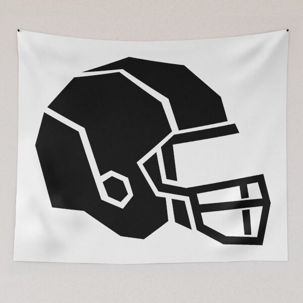 Item preview, Geometric Football Helmet designed and sold by matybrak.