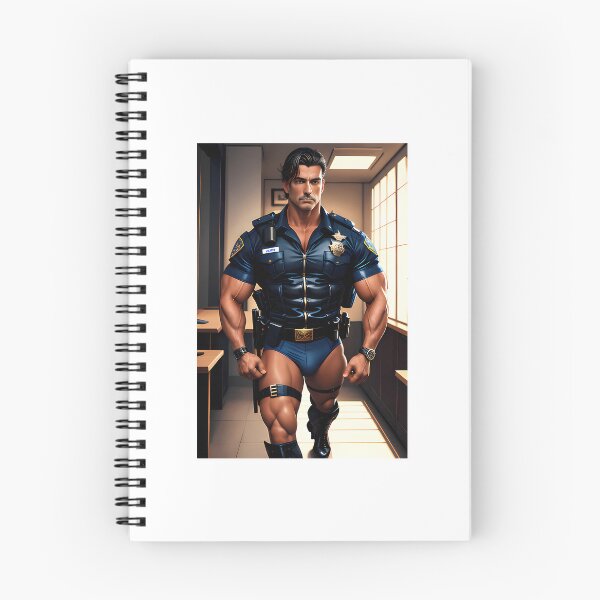 Item preview, The Suit Smugglers Hunky Italian Police Officers 02 designed and sold by emerie-boswell.