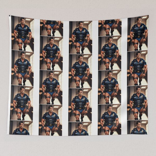 Item preview, The Suit Smugglers Hunky Italian Police Officers 02 designed and sold by emerie-boswell.