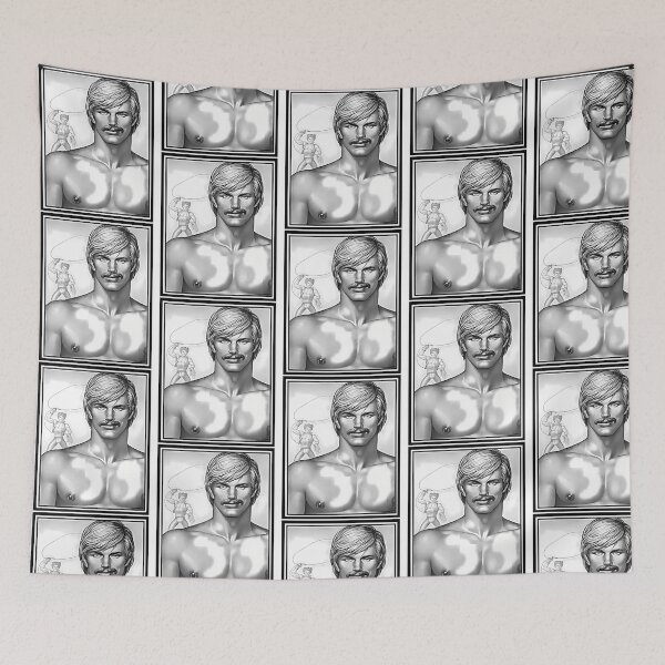 Item preview, Tom Of Finland - Giddy Up Cowboy designed and sold by emerie-boswell.