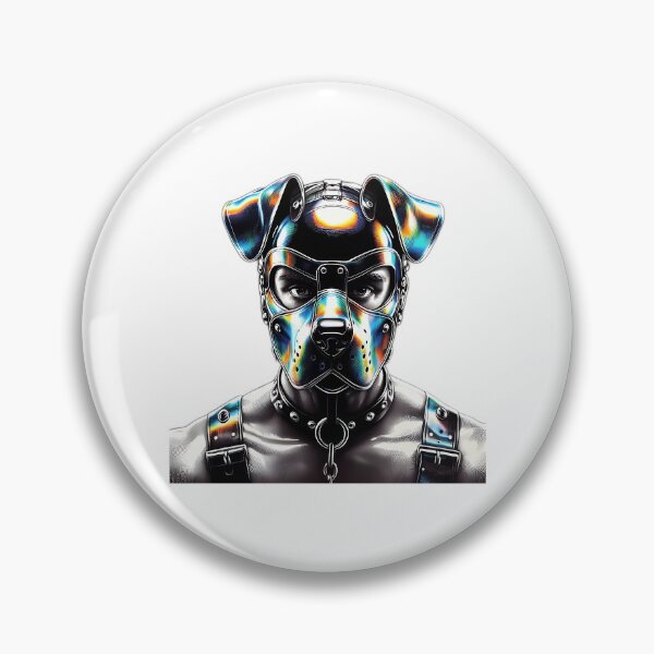 Item preview, Pup Play - Cyberpop Pup Gay Leather Bar Nyc Pride Graphic Design designed and sold by emerie-boswell.