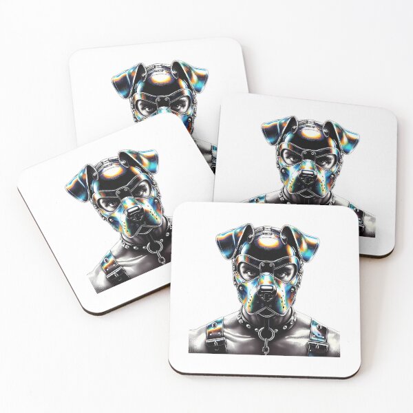Item preview, Pup Play - Cyberpop Pup Gay Leather Bar Nyc Pride Graphic Design designed and sold by emerie-boswell.