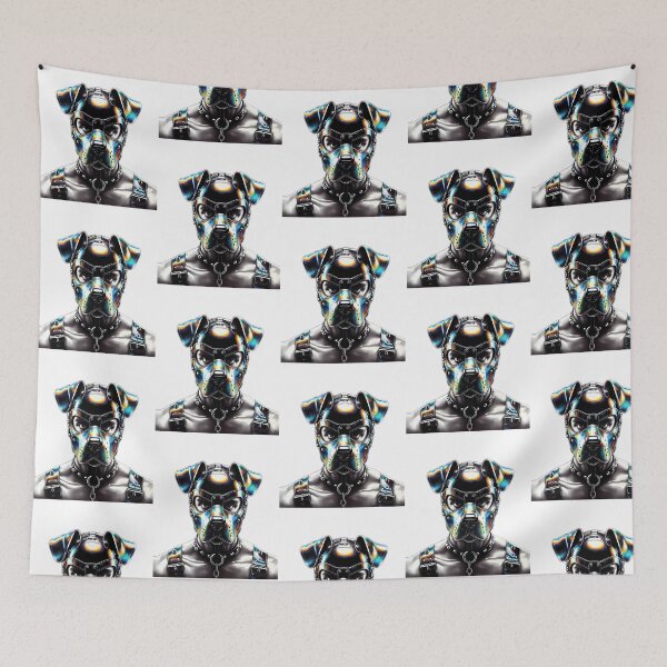 Item preview, Pup Play - Cyberpop Pup Gay Leather Bar Nyc Pride Graphic Design designed and sold by emerie-boswell.