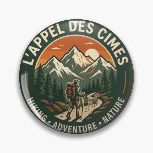 Item preview, The Call of the Peaks – Hiking Adventure designed and sold by Salma.Store.
