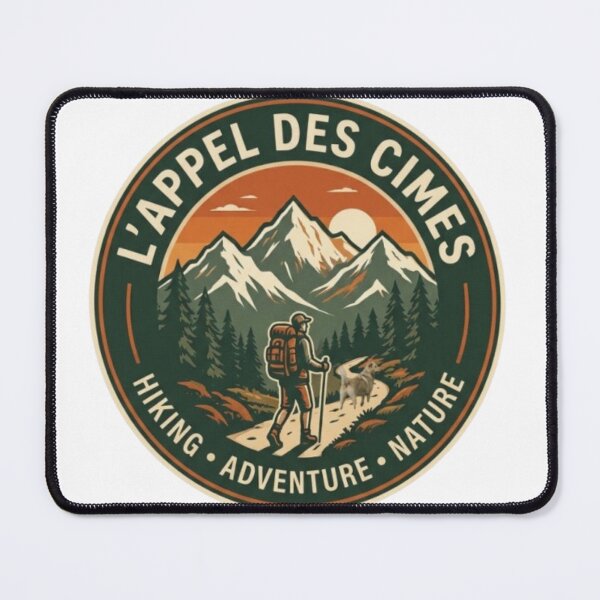 Item preview, The Call of the Peaks – Hiking Adventure designed and sold by Salma.Store.