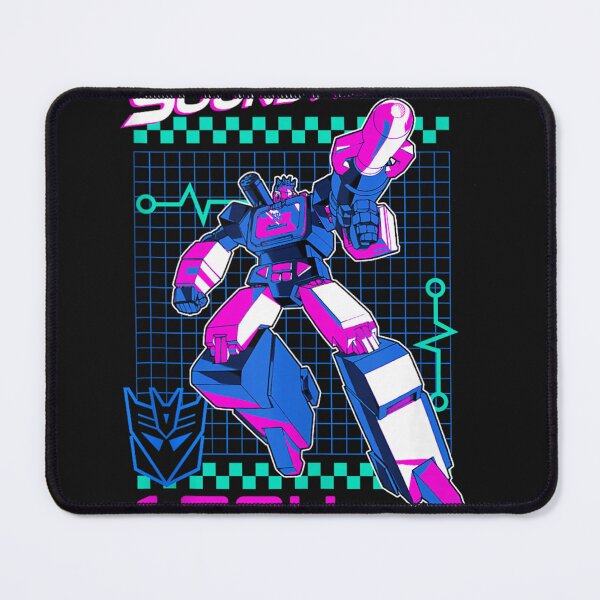 Item preview, Tr4nsformersz Soundwave 1984 Retro Grid Logo designed and sold by ElenaDennis50.