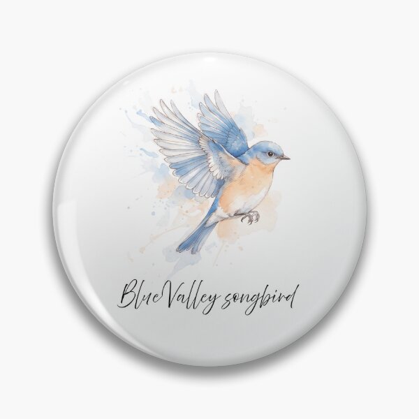 Item preview, Flying Bluebird Watercolour  designed and sold by made by Golightly x.