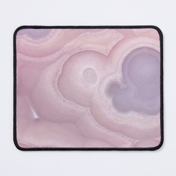 Item preview, Pink Agate Slice Texture — Pastel Purple Geode Crystal Marble Print designed and sold by LYAN-STORE.