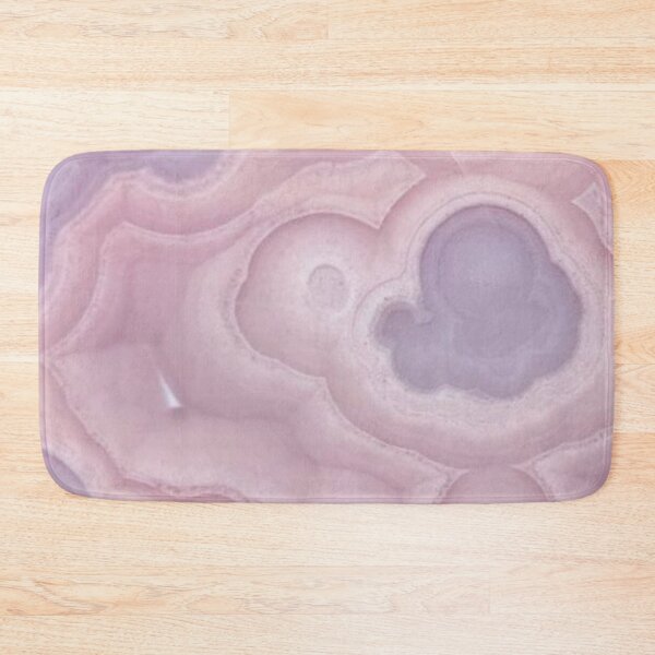 Item preview, Pink Agate Slice Texture — Pastel Purple Geode Crystal Marble Print designed and sold by LYAN-STORE.