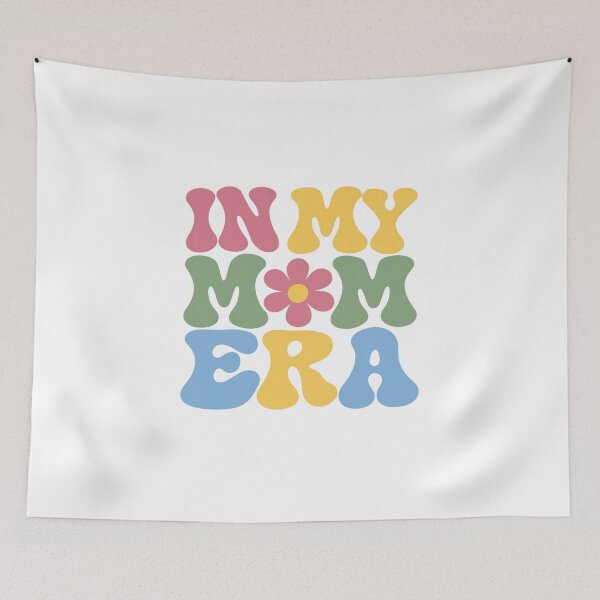 Item preview, In My Mom Era Retro Groovy Flower designed and sold by Lolik Designs.