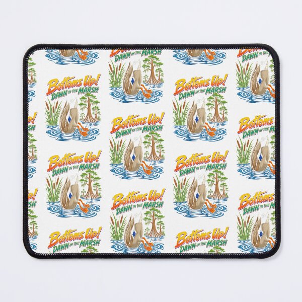 Item preview, Bottoms Up Dawn In The Marsh Funny Duck Hunting Mallard Graphic designed and sold by TheHellIWontSh.