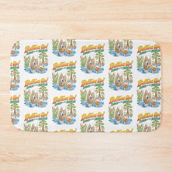 Item preview, Bottoms Up Dawn In The Marsh Funny Duck Hunting Mallard Graphic designed and sold by TheHellIWontSh.