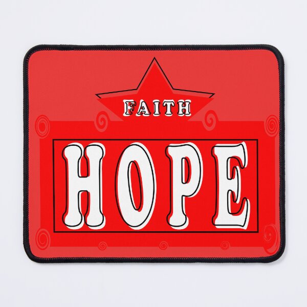 Item preview, Faith and Hope Vintage Sign Typography T-Shirt Design designed and sold by Carftora786.