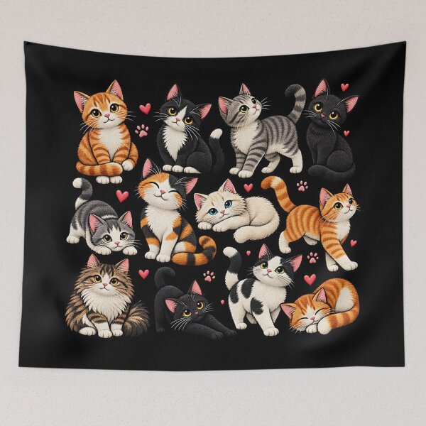 Item preview, Cute Cats Memes Cat Humor Art designed and sold by ArtDesignTp.
