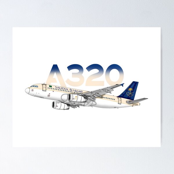 Item preview, Airbus A320 designed and sold by PlanesArtByLeo.