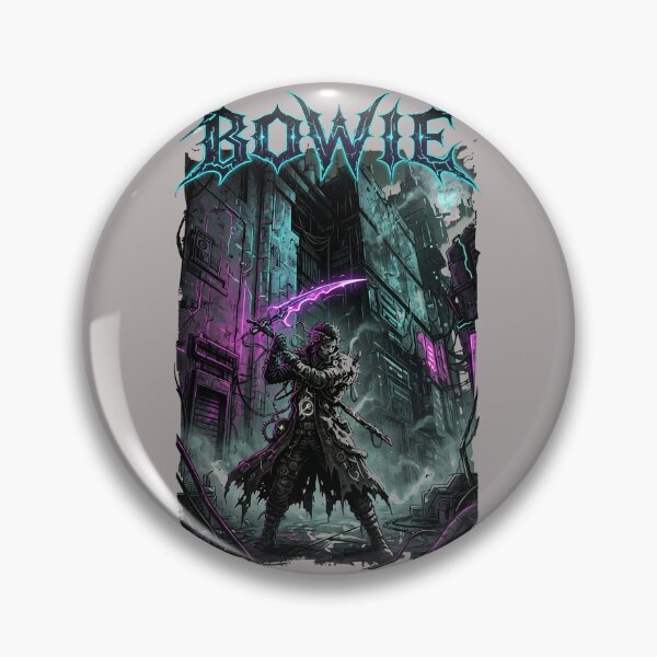 Item preview, Distressed Bowie Guitarist Urban Scene-35 designed and sold by NormanGunt.
