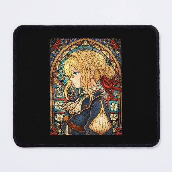 Item preview, Stained Glass Girl Art designed and sold by kundeti.