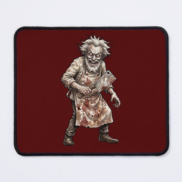 Item preview, Culinary Psychosis: Vintage Macabre Butcher Illustration designed and sold by FreiherrPK.