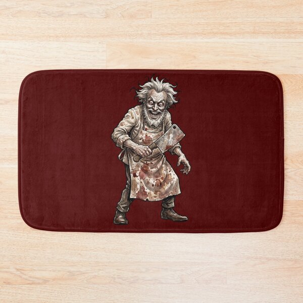 Item preview, Culinary Psychosis: Vintage Macabre Butcher Illustration designed and sold by FreiherrPK.