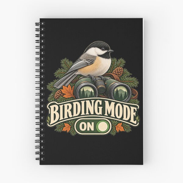 Item preview, Birding Mode ON – Vintage Birdwatching & Nature Lover Design designed and sold by MotiveMint.