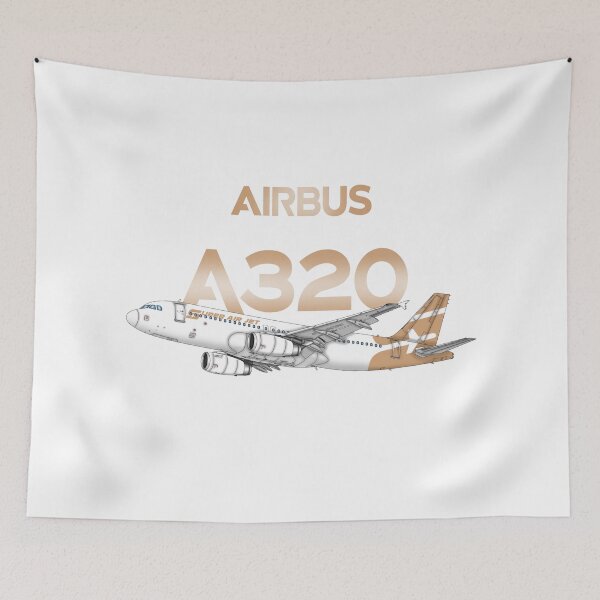 Item preview, Airbus A320 designed and sold by PlanesArtByLeo.
