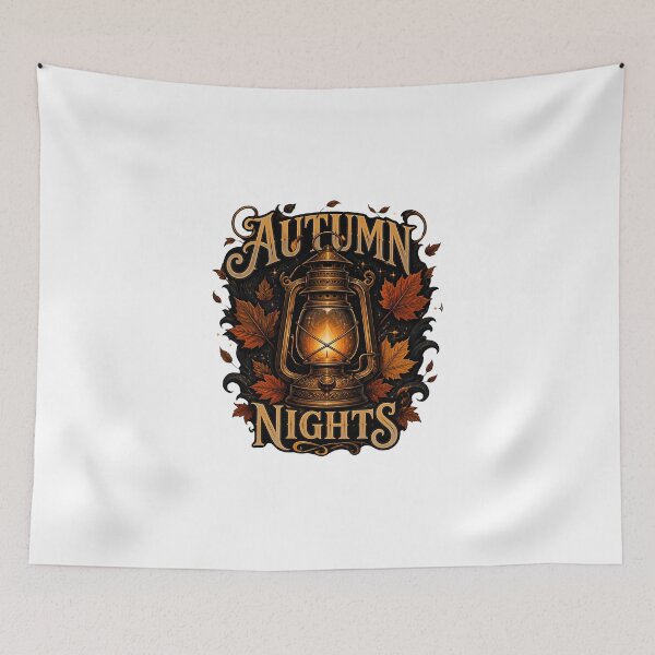 Item preview, Autumn Nights Vintage Glowing Lantern Autumn Aesthetic designed and sold by Créative touche .