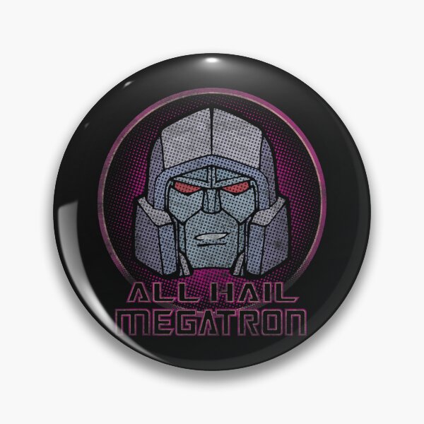 Item preview, Tr4nsformersz All Hail Megatron Retro Portrait Logo designed and sold by ElenaDennis50.