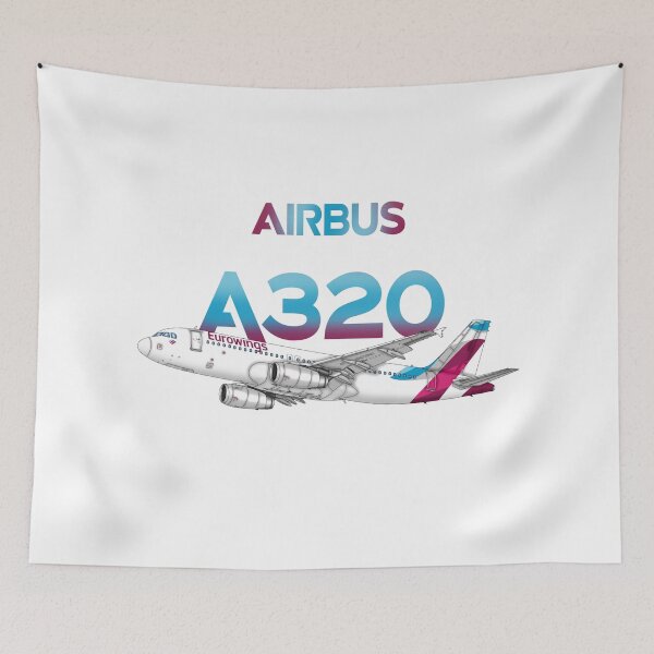 Item preview, Airbus A320 designed and sold by PlanesArtByLeo.