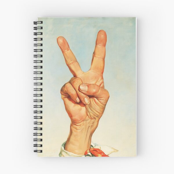 Item preview, Vintage Peace Sign Hand Gesture designed and sold by junkydotcom.