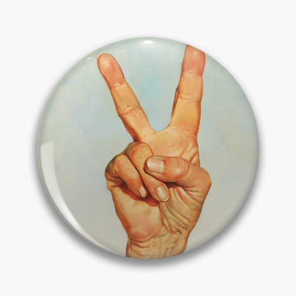 Item preview, Vintage Peace Sign Hand Gesture designed and sold by junkydotcom.