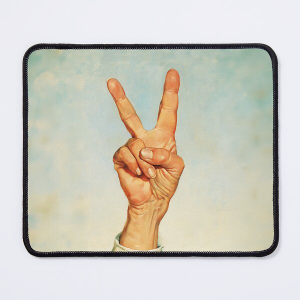 Item preview, Vintage Peace Sign Hand Gesture designed and sold by junkydotcom.