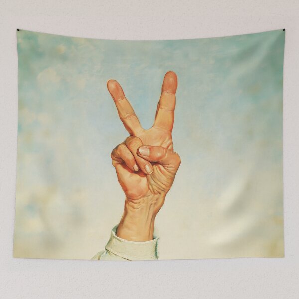 Item preview, Vintage Peace Sign Hand Gesture designed and sold by junkydotcom.