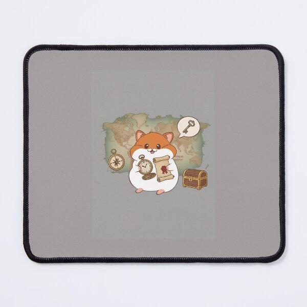Item preview, Chubby Hamster Eating Burger and Boba Tea-69 designed and sold by NiclasLucke.