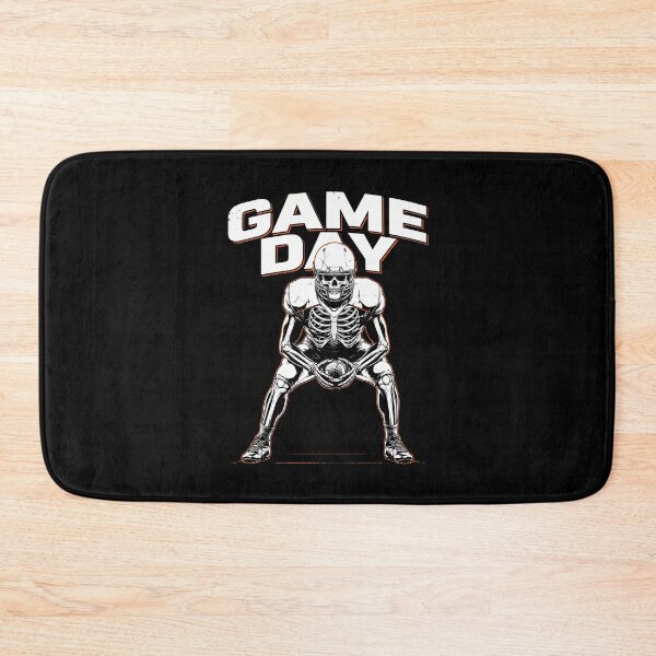 Item preview, Funny Skeleton Playing Football Halloween designed and sold by Millsoft.