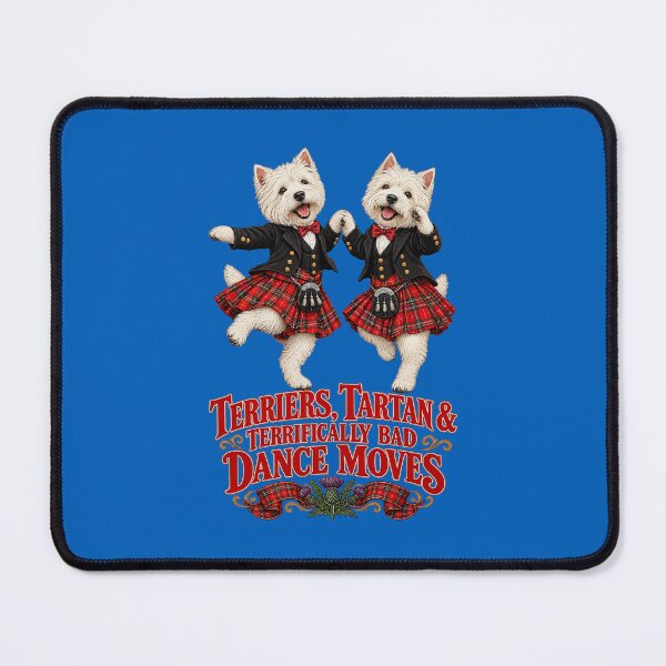 Item preview, Terriers, Checked-Weave And Terrifically Bad Dance Moves designed and sold by taiche.