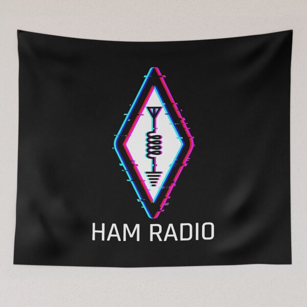 Item preview, Ham Radio Glitch Effect Antenna Design designed and sold by Sekla-Studio.