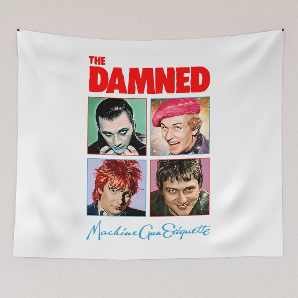 Item preview, The Damned 1979 Machine Gun Etiquette designed and sold by takiartr.